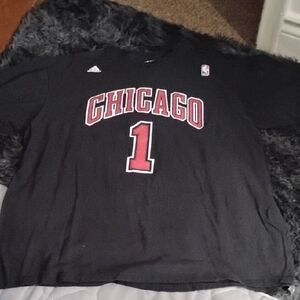 Chicago Bulls Black T-Shirt